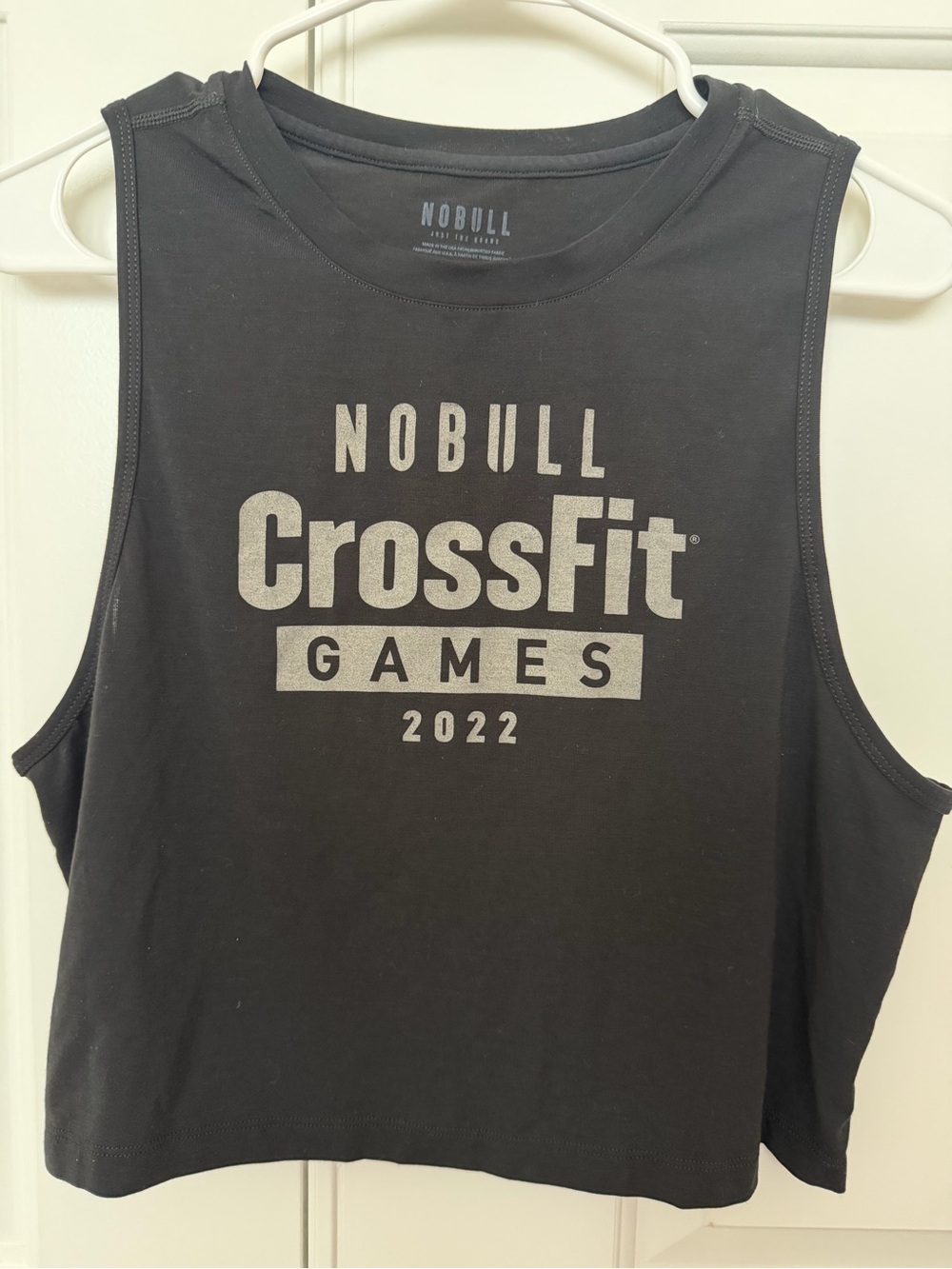 EUC NOBULL Black CrossFit Games 2022 Tank Top Sz M